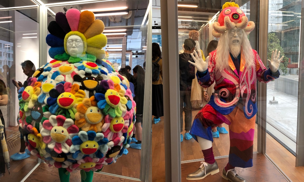 遍地「村上隆花」震撼大館！率先跟編輯看村上隆3層作品展